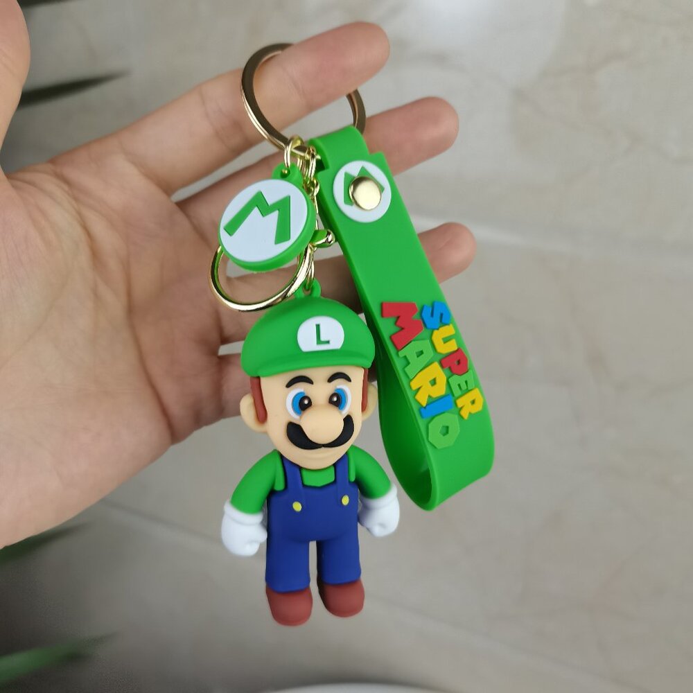 Super Mario Green Key & Card Holder